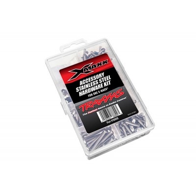 X-MAXX HARDWARE KIT STAINLESS STEEL - TRAXXAS 7889X